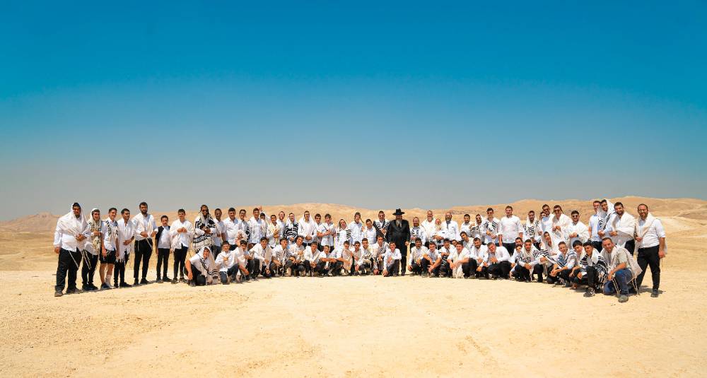 תמונה ישיבתית במדבר